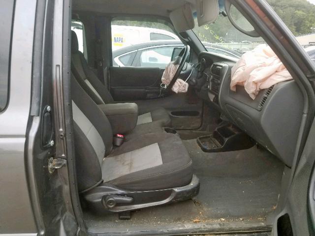 1FTZR45E26PA12661 - 2006 FORD RANGER SUP GRAY photo 5