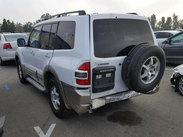 JA4MW51R62J053996 - 2002 MITSUBISHI MONTERO LI WHITE photo 3