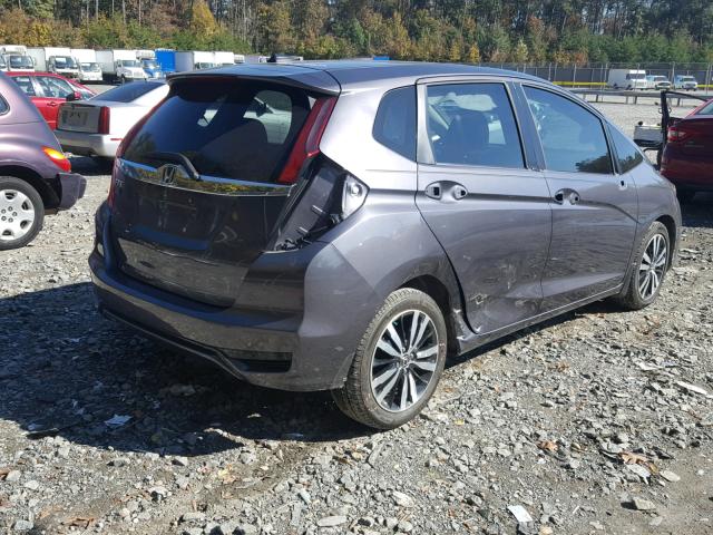 3HGGK5H8XJM732183 - 2018 HONDA FIT EX GRAY photo 4