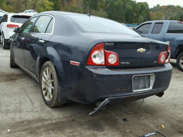 1G1ZK57758F150558 - 2008 CHEVROLET MALIBU LTZ CHARCOAL photo 3