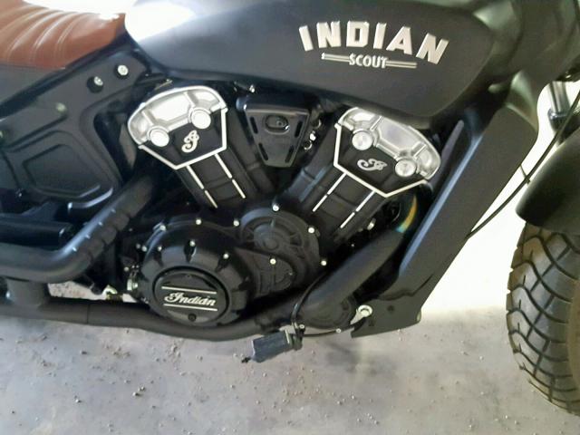 56KMTA004J3135412 - 2018 INDIAN MOTORCYCLE CO. SCOUT BOBB BLACK photo 7