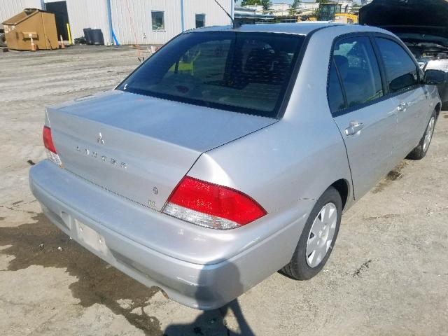 JA3AJ26E53U011121 - 2003 MITSUBISHI LANCER ES GRAY photo 4