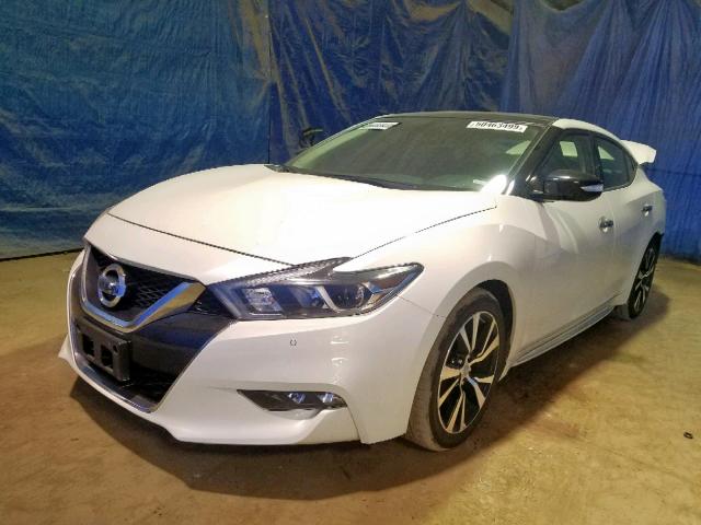 1N4AA6AP8JC390741 - 2018 NISSAN MAXIMA 3.5 WHITE photo 2