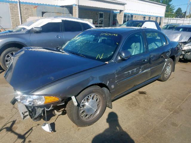 1G4HP54K74U156120 - 2004 BUICK LESABRE CU GRAY photo 2