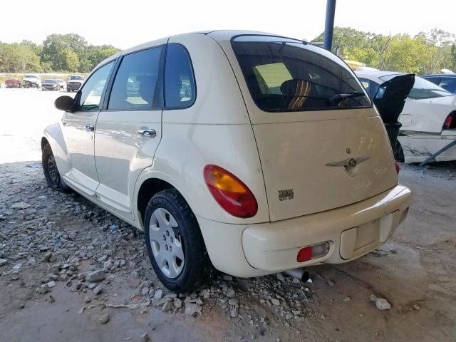 3C4FY58B25T527246 - 2005 CHRYSLER PT CRUISER WHITE photo 3