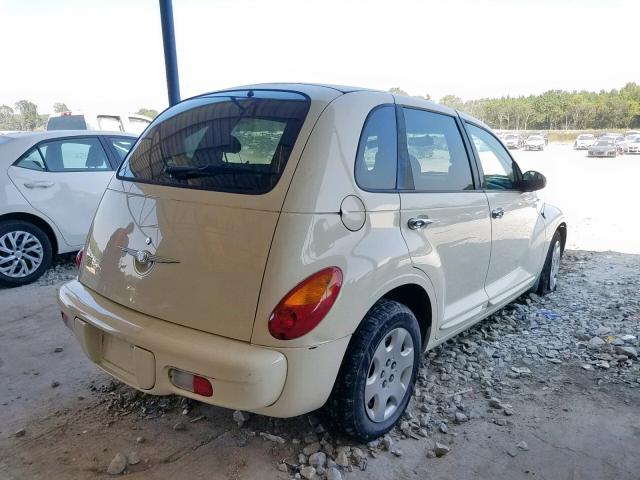 3C4FY58B25T527246 - 2005 CHRYSLER PT CRUISER WHITE photo 4