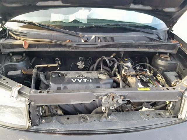 JTLKT324564080855 - 2006 TOYOTA SCION XB შავი ფოტო 7