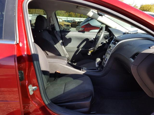 1G1ZC5E07CF263892 - 2012 CHEVROLET MALIBU 1LT 红色 照片 5