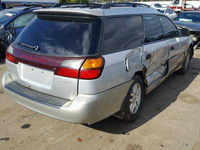 4S3BH675037616413 - 2003 SUBARU LEGACY OUT SILVER photo 4