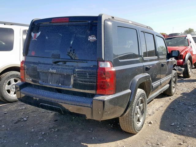 1J8HG48K88C219304 - 2008 JEEP COMMANDER შავი ფოტო 4