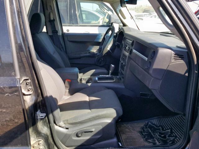 1J8HG48K88C219304 - 2008 JEEP COMMANDER შავი ფოტო 5