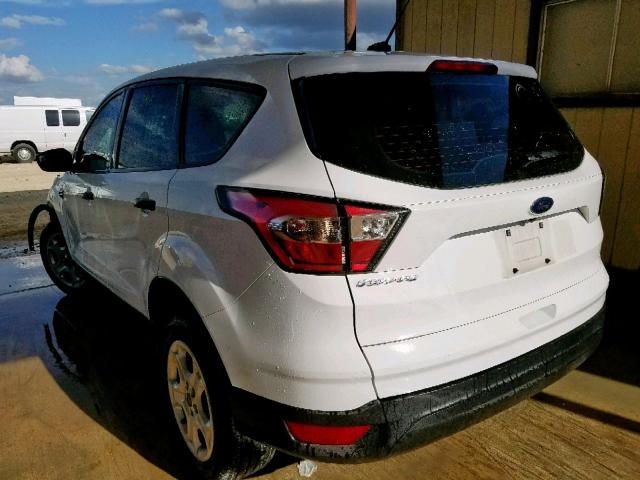 1FMCU0F75HUC48783 - 2017 FORD ESCAPE S WHITE photo 3