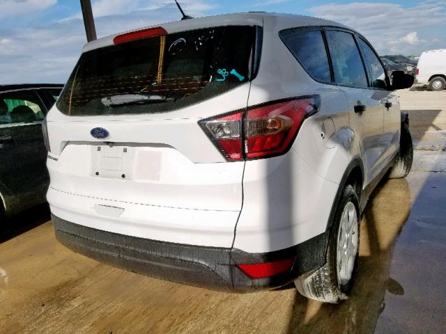 1FMCU0F75HUC48783 - 2017 FORD ESCAPE S WHITE photo 4