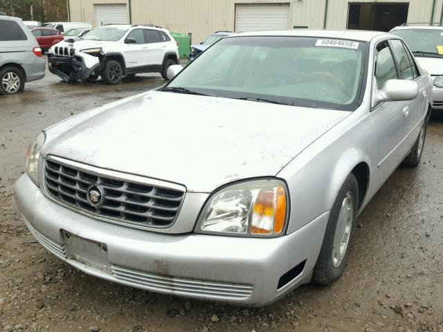 1G6KE57Y8YU316269 - 2000 CADILLAC DEVILLE DH SILVER photo 2