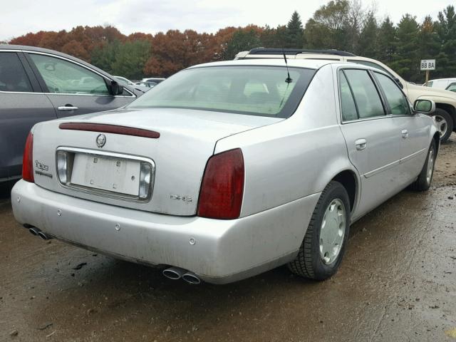 1G6KE57Y8YU316269 - 2000 CADILLAC DEVILLE DH SILVER photo 4