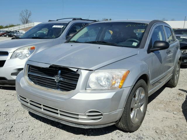 1B3HB48B27D337588 - 2007 DODGE CALIBER SX SILVER photo 2