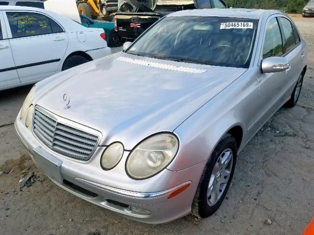 WDBUF65J13A182664 - 2003 MERCEDES-BENZ E 320 SILVER photo 2