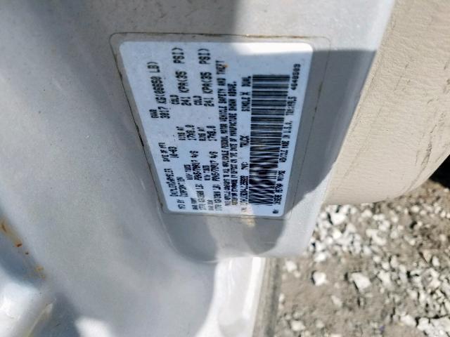 1D7HU18D04J125929 - 2004 DODGE RAM 1500 S SILVER photo 10