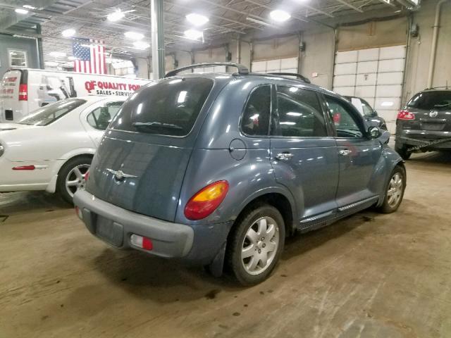 3C4FY48B93T592330 - 2003 CHRYSLER PT CRUISER BLUE photo 4