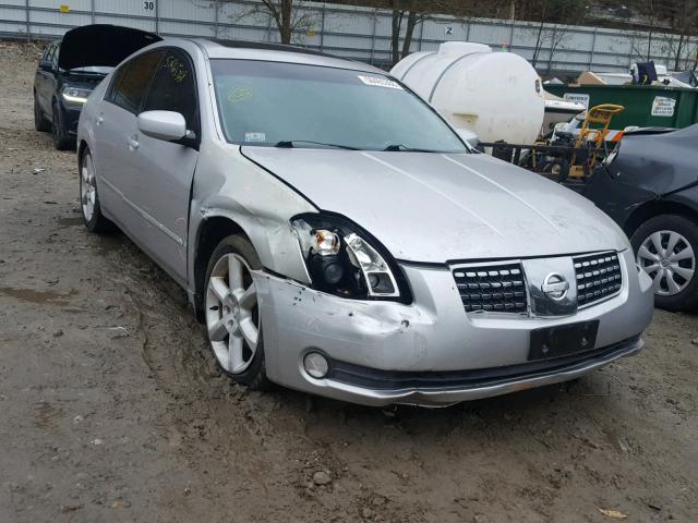 1N4BA41E64C867436 - 2004 NISSAN MAXIMA SE SILVER photo 1