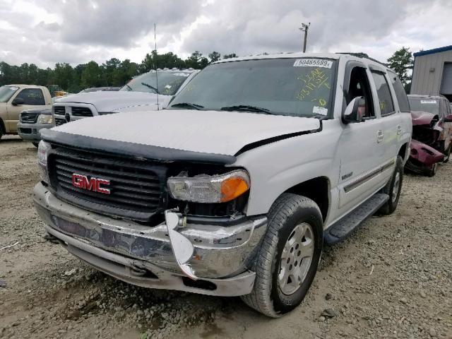 1GKEC13T2YJ209789 - 2000 GMC YUKON WHITE photo 2