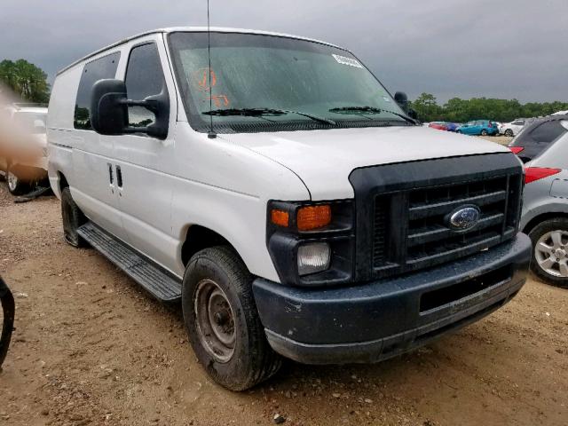 1FTNE24W18DB14286 - 2008 FORD ECONOLINE WHITE photo 1