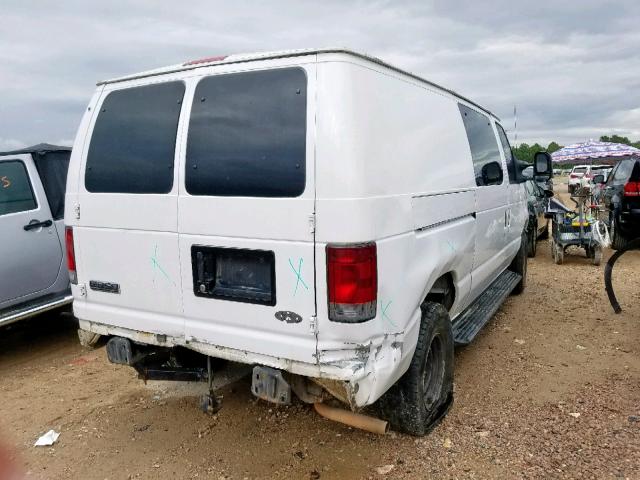 1FTNE24W18DB14286 - 2008 FORD ECONOLINE WHITE photo 4