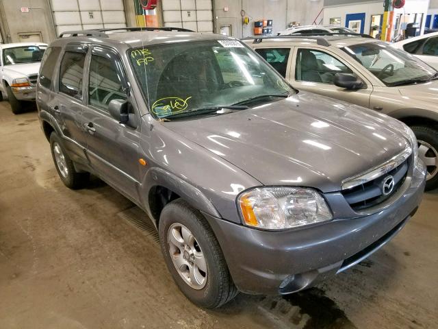 4F2CZ94124KM33744 - 2004 MAZDA TRIBUTE LX GRAY photo 1