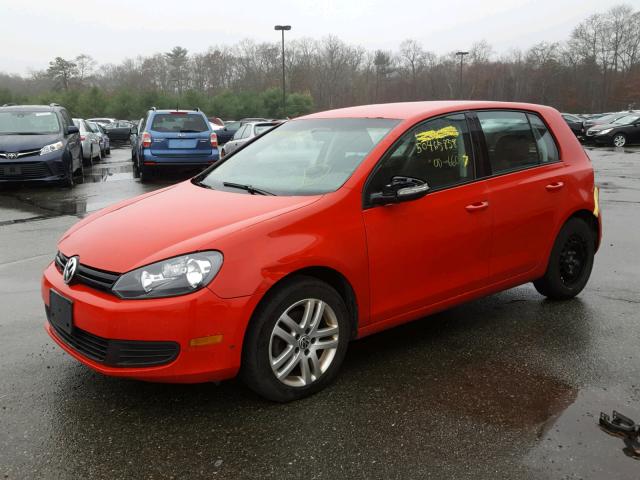 WVWDB7AJ3BW306640 - 2011 VOLKSWAGEN GOLF 红色 照片 2