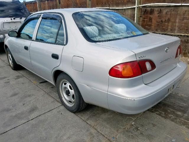 1NXBR12E4XZ250482 - 1999 TOYOTA COROLLA VE SILVER photo 3