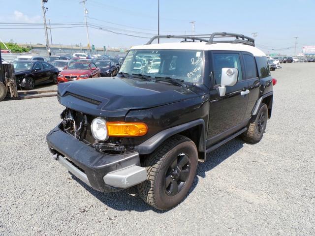 JTEBU4BF2AK076150 - 2010 TOYOTA FJ CRUISER BLACK photo 2