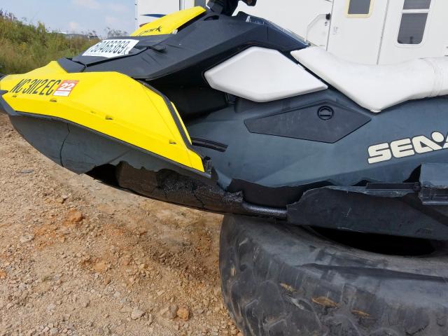 YDV66730D515 - 2015 BOMBARDIER JET SKI YELLOW photo 9