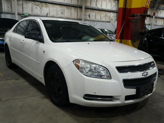 1G1ZG57B48F198185 - 2008 CHEVROLET MALIBU LS 白色 照片 1