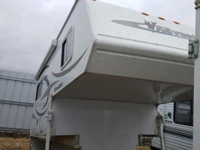 15478 - 2011 ADVE CAMPER WHITE photo 1