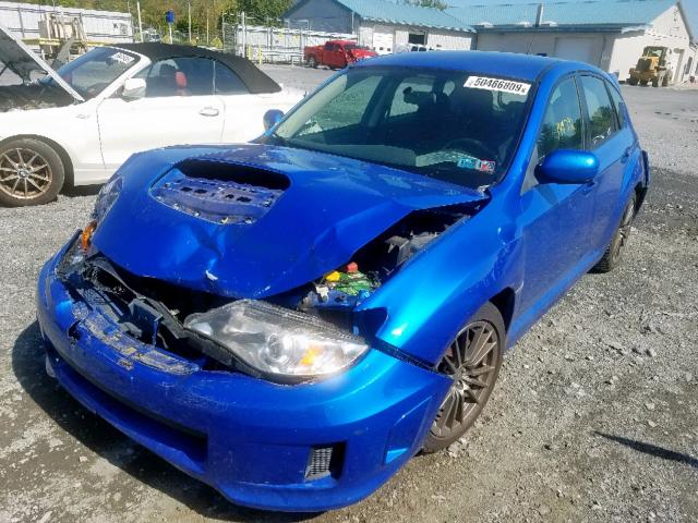 JF1GR7E68DG882807 - 2013 SUBARU IMPREZA WR BLUE photo 2