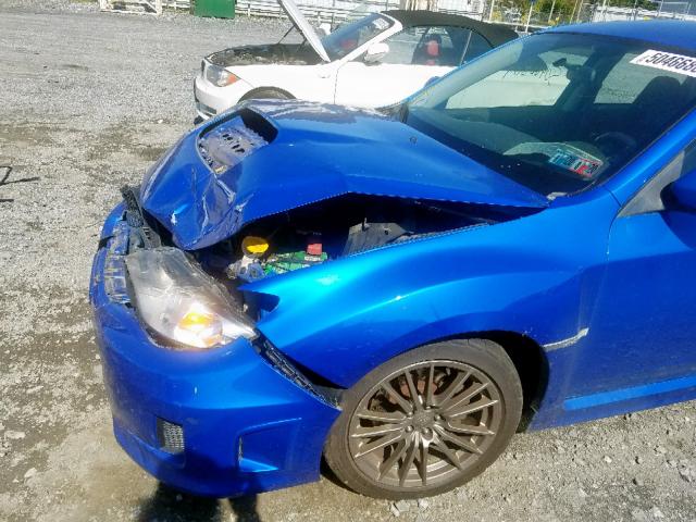 JF1GR7E68DG882807 - 2013 SUBARU IMPREZA WR BLUE photo 9