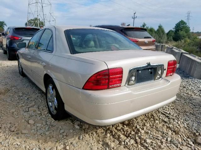 1LNHM87A02Y711850 - 2002 LINCOLN LS 奶油色 照片 3