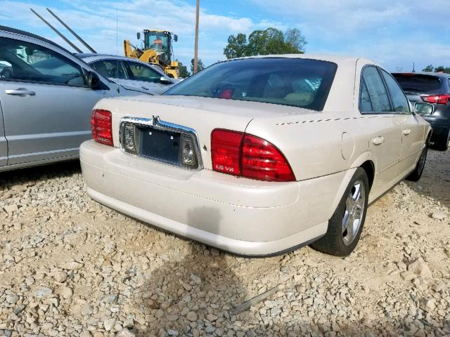 1LNHM87A02Y711850 - 2002 LINCOLN LS 奶油色 照片 4