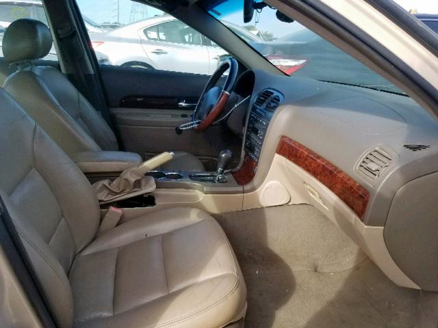 1LNHM87A02Y711850 - 2002 LINCOLN LS 奶油色 照片 5