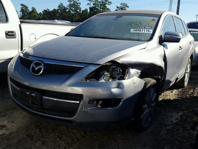 JM3TB28A080150435 - 2008 MAZDA CX-9 SILVER photo 2