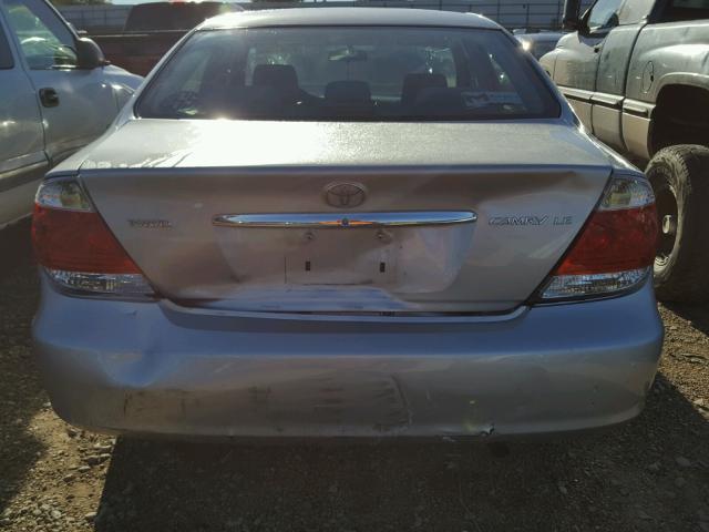 4T1BE30KX5U086202 - 2005 TOYOTA CAMRY LE SILVER photo 9