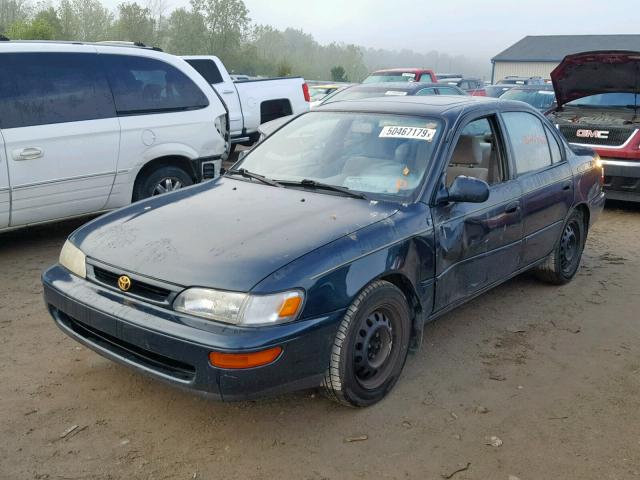 1NXBB02E1VZ599823 - 1997 TOYOTA COROLLA DX WHITE photo 2