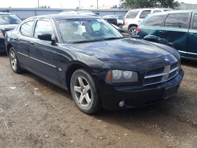 2B3CA3CV8AH268246 - 2010 DODGE CHARGER SX BLACK photo 1