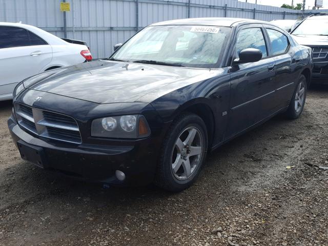 2B3CA3CV8AH268246 - 2010 DODGE CHARGER SX BLACK photo 2