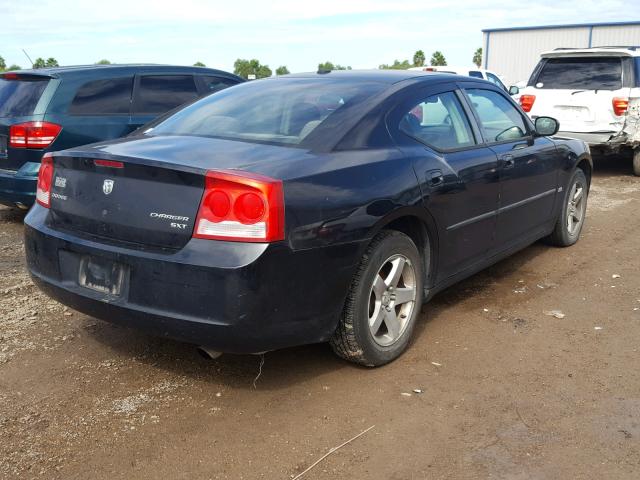 2B3CA3CV8AH268246 - 2010 DODGE CHARGER SX BLACK photo 4