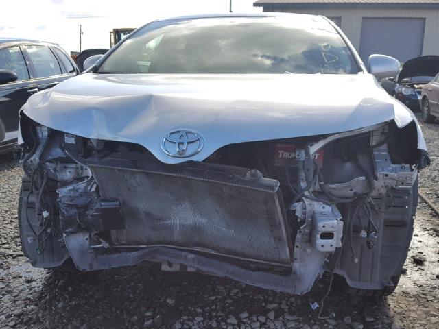 4T3BK3BB0AU040644 - 2010 TOYOTA VENZA BASE SILVER photo 9