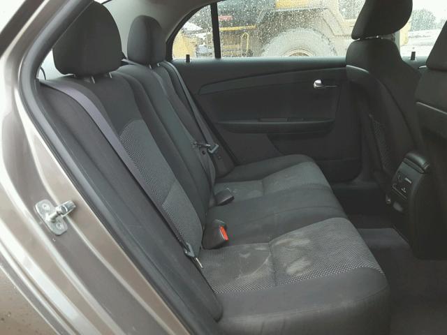 1G1ZC5E0XCF188833 - 2012 CHEVROLET MALIBU 1LT ყავისფერი ფოტო 6