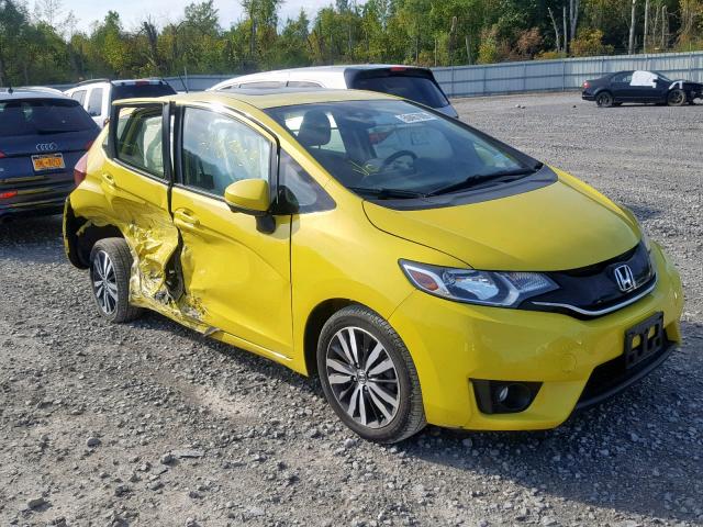 JHMGK5H72GS015829 - 2016 HONDA FIT EX GREEN photo 1