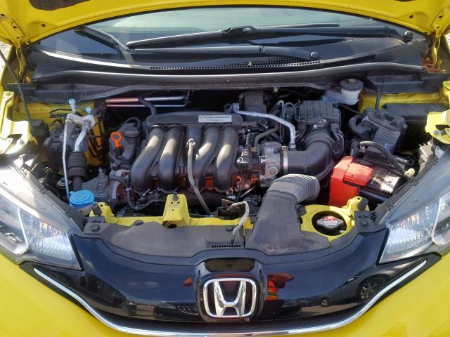 JHMGK5H72GS015829 - 2016 HONDA FIT EX GREEN photo 7