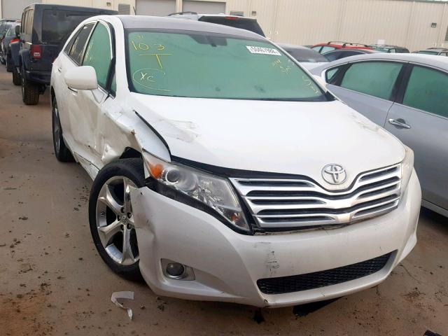 4T3ZK3BB5BU042826 - 2011 TOYOTA VENZA BASE WHITE photo 1